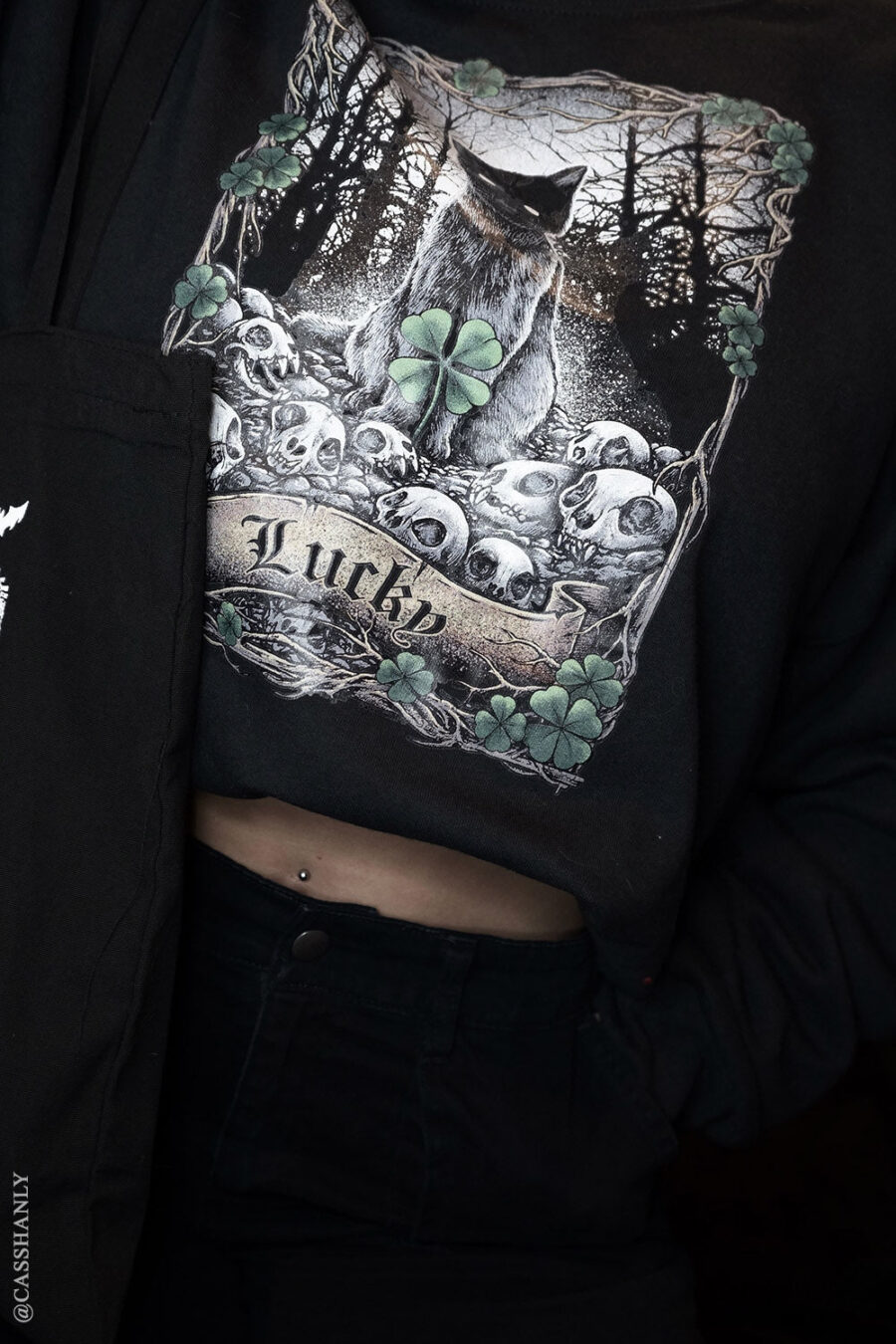 Lucky Cat Tarot Sweatshirt