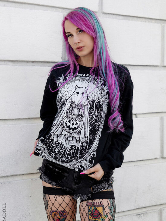 Ghost Kitty Sweatshirt