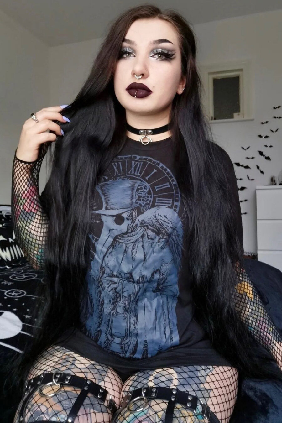 Plague Doctor T-shirt [GREY ASHES]