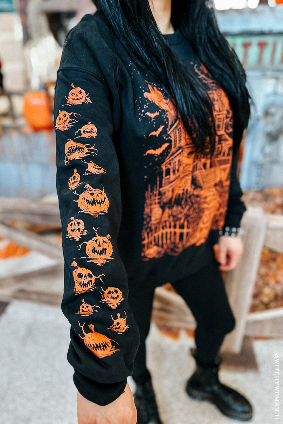 Haunted Mansion Sweatshirt [Pumpkin Orange]