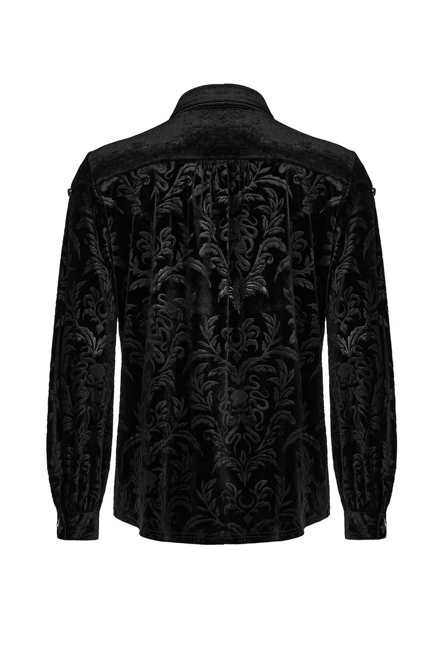 Pallbearer Victorian Goth Button-Down Shirt