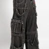 Tripp NYC Denim Strap Zip Off Pants [Black Denim]