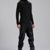 Black Armor Moto Turtleneck Top