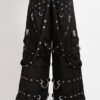 Tripp NYC Skull Stud Pants [BLACK/BLACK]