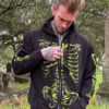 Zombie Rot Skeleton Hoodie [Monster Green]