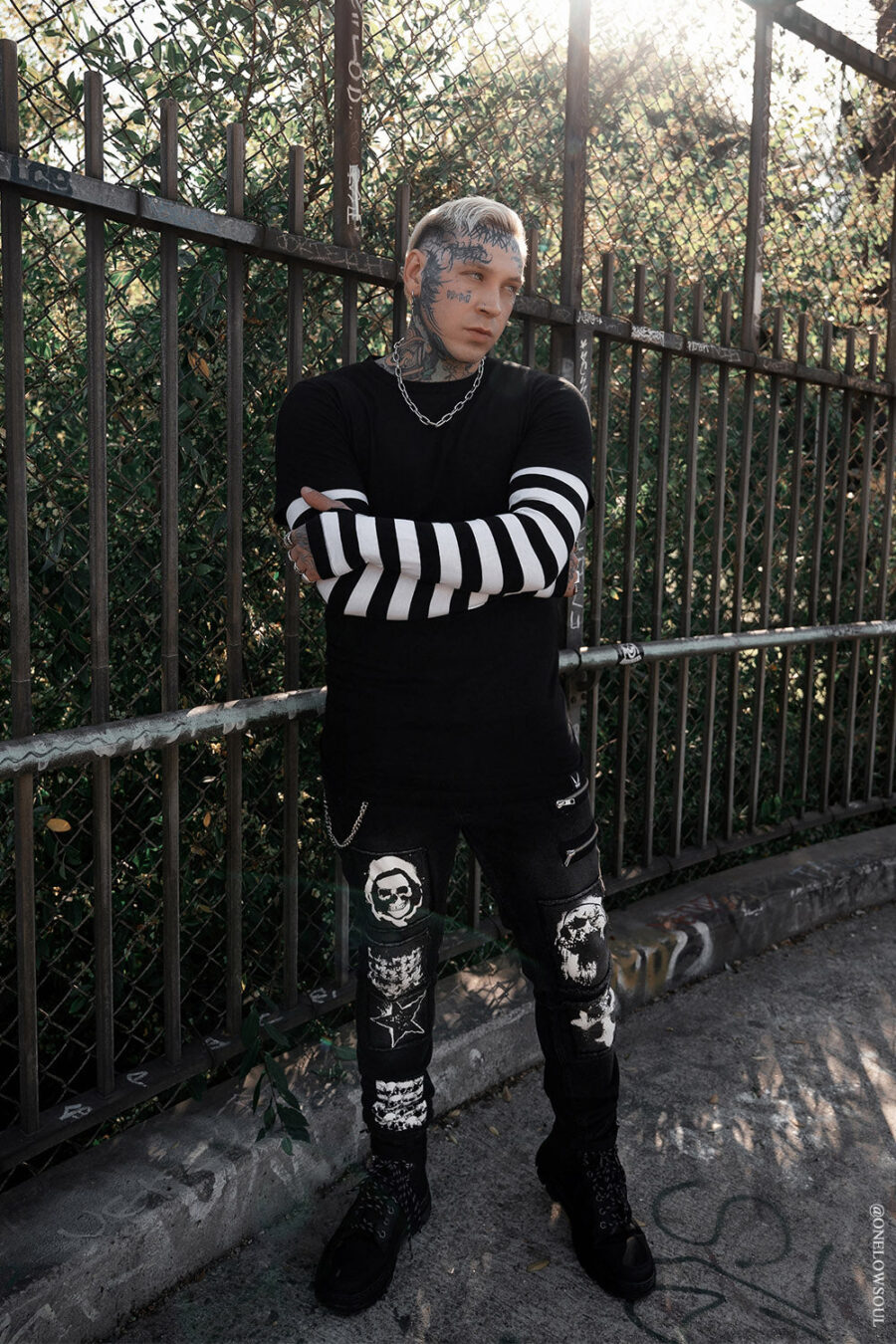 Specter Striped Long Sleeve Shirt
