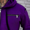 Split Mage Hoodie [Black/Purple]