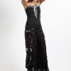 Tripp NYC Skull Stud Pants [BLACK/BLACK]