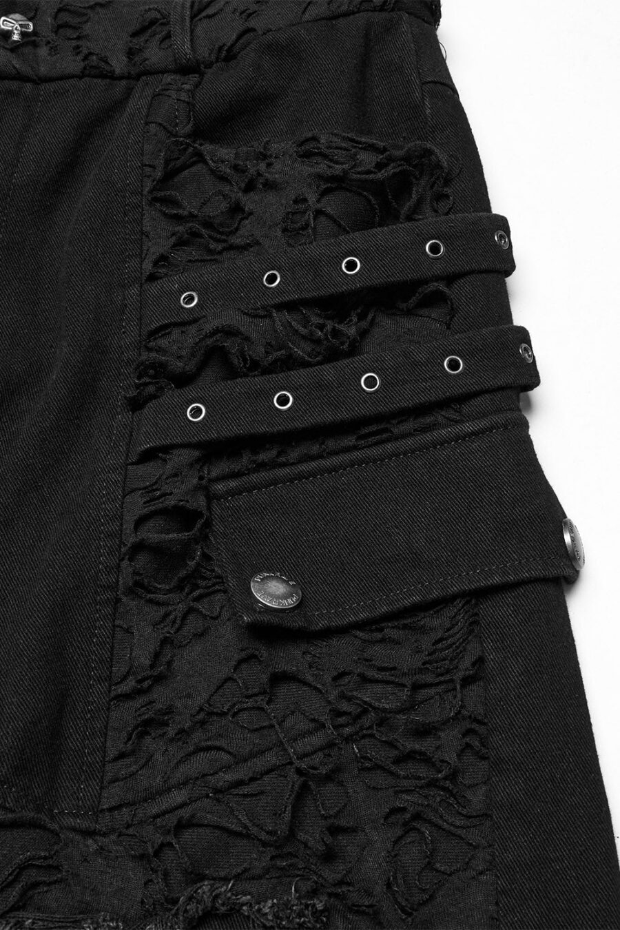Spineshred Distressed Cargo Pants