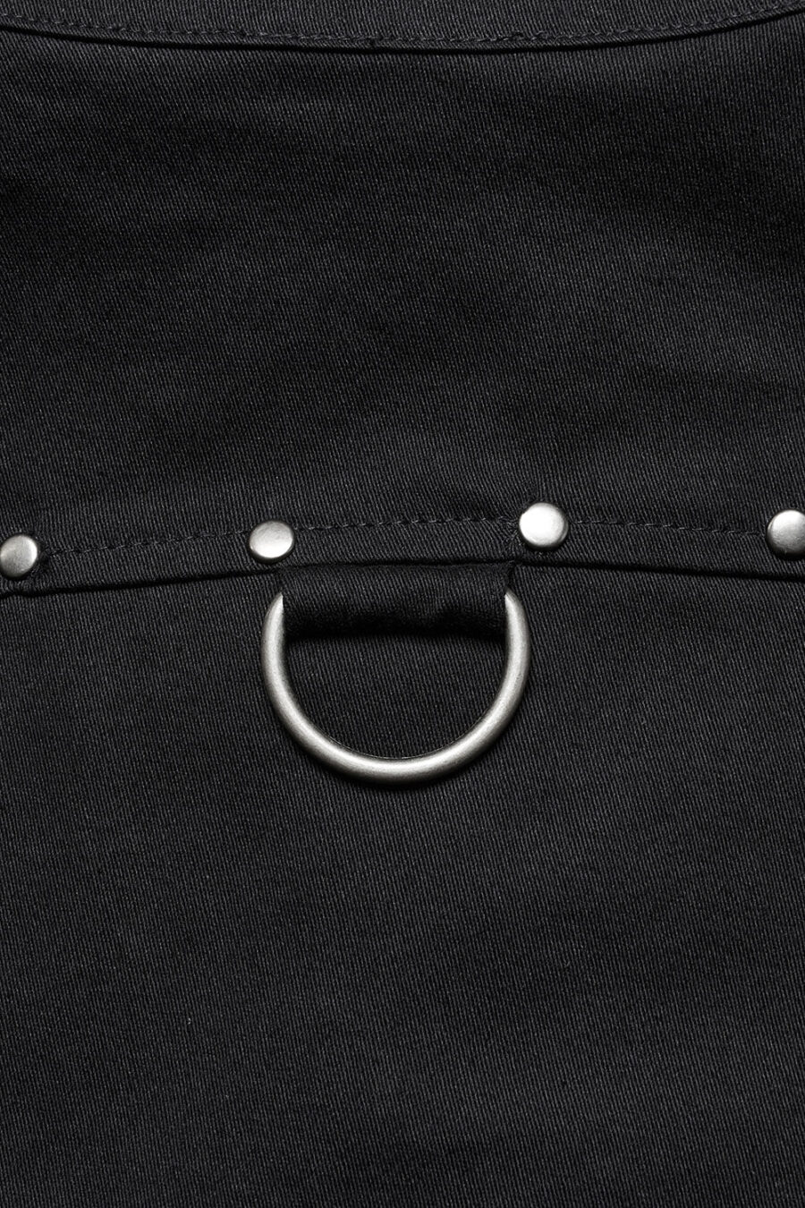 Studded Long Sleeve Skull Button Up Shirt