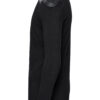 Black Armor Moto Turtleneck Top