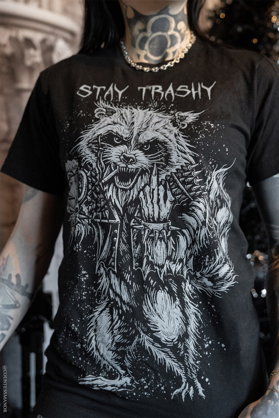 Trash Raccoon T-shirt
