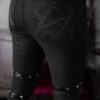 Annihilate Safety Pin Studded Pants