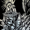 Punk Rock Chicken Sweatshirt