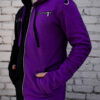 Split Mage Hoodie [Black/Purple]