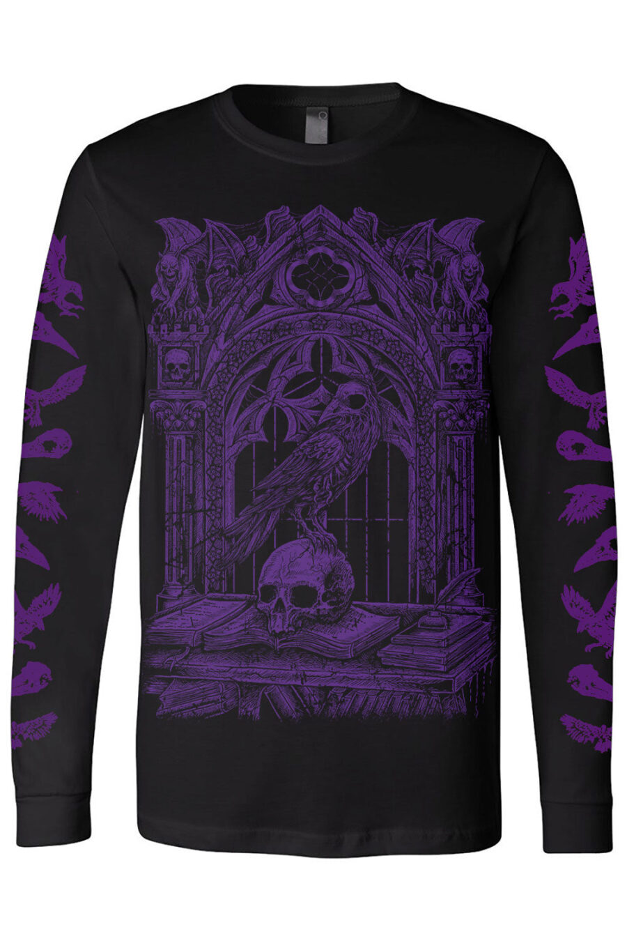 Quoth the Raven T-shirt [PURPLE]