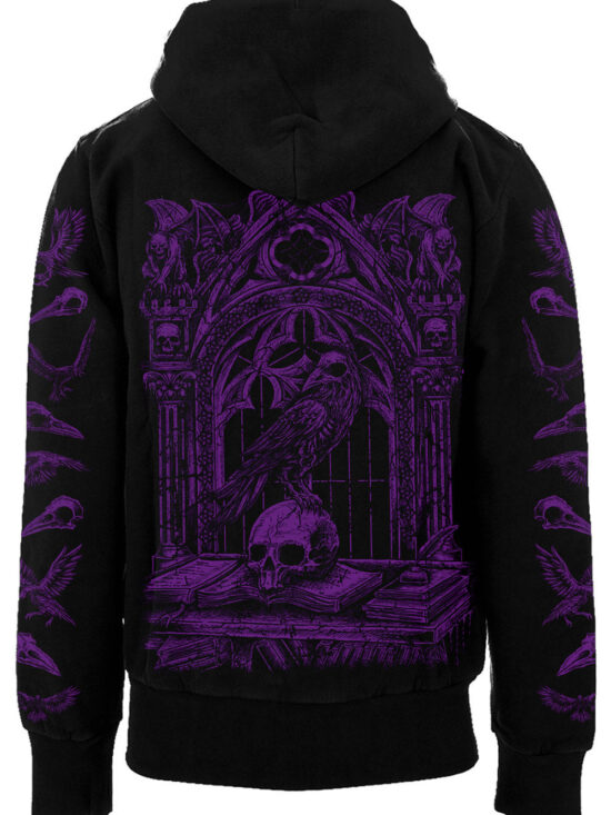 Quoth the Raven Hoodie [PURPLE]