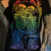 Pride Skeleton Love T-shirt [RAINBOW]