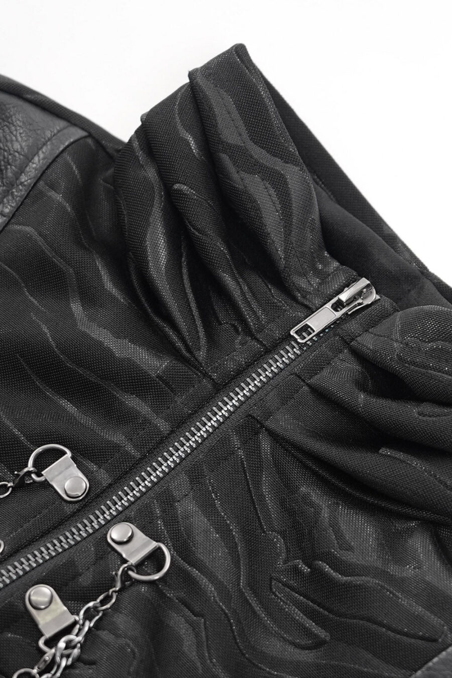 Cyber Punk Turtleneck Top