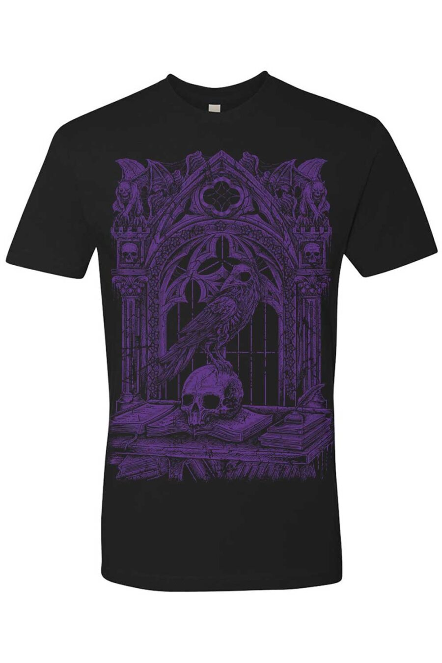 Quoth the Raven T-shirt [PURPLE]
