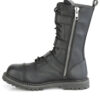 Lead the RIOT-12 Boots [Black Vegan Leather]