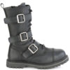 Lead the RIOT-12 Boots [Black Vegan Leather]