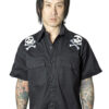 Harlock Skull X Bones Western Shirt