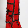Tripp NYC Harness Dark Street Pants [Red/Black]