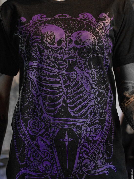 Til Death Do Us Part T-shirt [PURPLE]