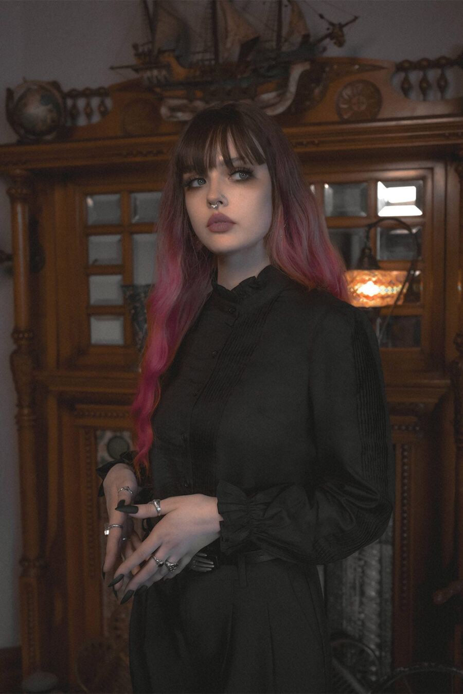 Lugosi Button Down Shirt [Unisex]