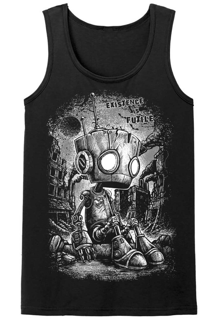 Sad Robot T-shirt