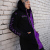 Split Mage Hoodie [Black/Purple]