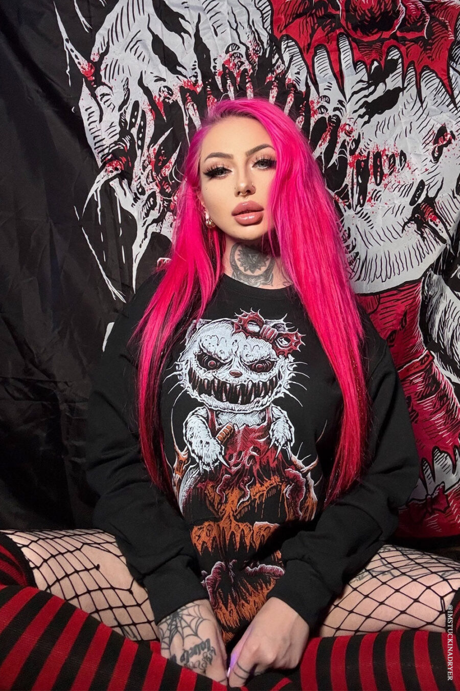 Hell-O-Ween Kitty Sweatshirt