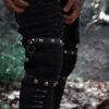 Annihilate Safety Pin Studded Pants