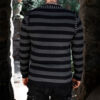 Autopsy Stitch Striped Sweater