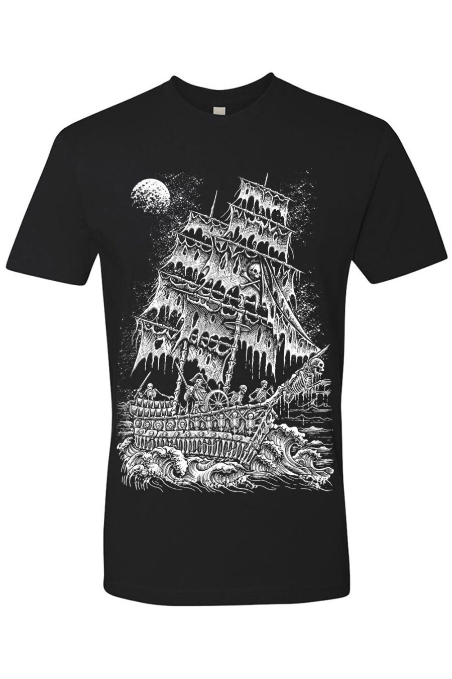 Skeleton Crew Pirate Ship T-shirt