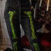 Zombie Rot Skeleton Joggers [Monster Green]