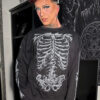 Dead Inside Skeleton Sweatshirt