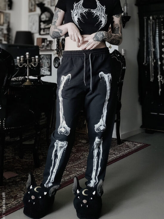 Dead Inside Skeleton Joggers