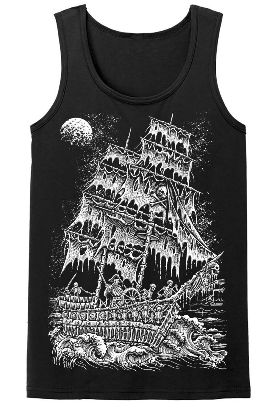 Skeleton Crew Pirate Ship T-shirt
