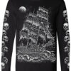 Skeleton Crew Pirate Ship T-shirt