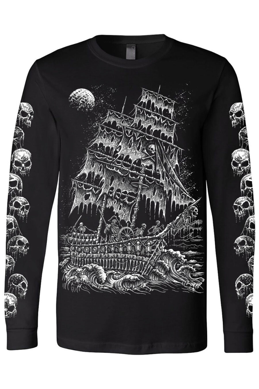 Skeleton Crew Pirate Ship T-shirt