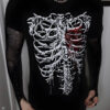 Bleeding Heart Skeleton T-shirt