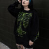 Zombie Rot Skeleton Sweatshirt [Monster Green]