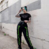 Zombie Rot Skeleton Joggers [Monster Green]