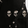 Tripp NYC Skull Stud Pants [BLACK/BLACK]