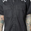 Harlock Skull X Bones Western Shirt