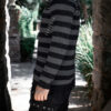 Autopsy Stitch Striped Sweater