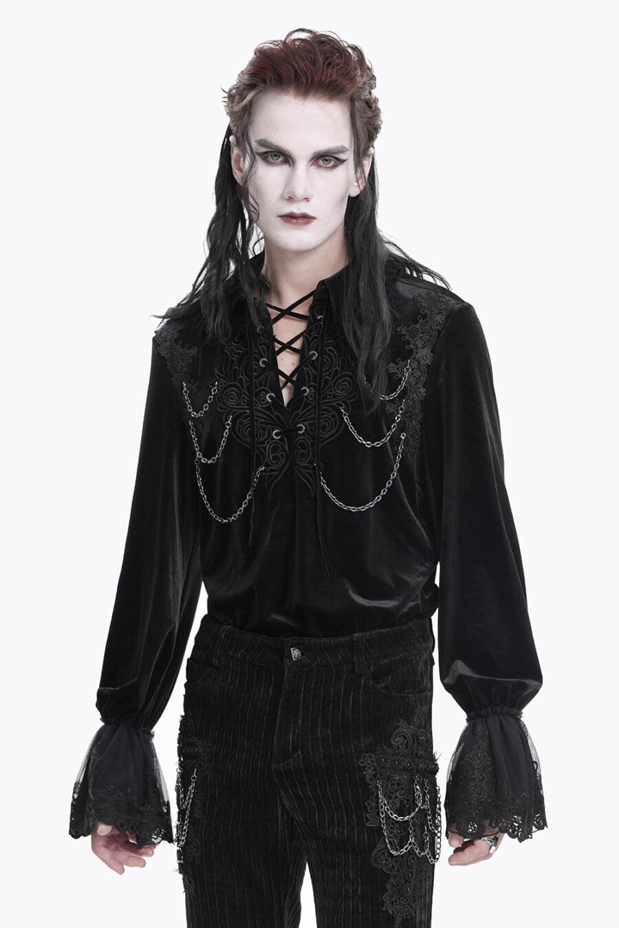 Dark Dungeon Victorian Goth Shirt