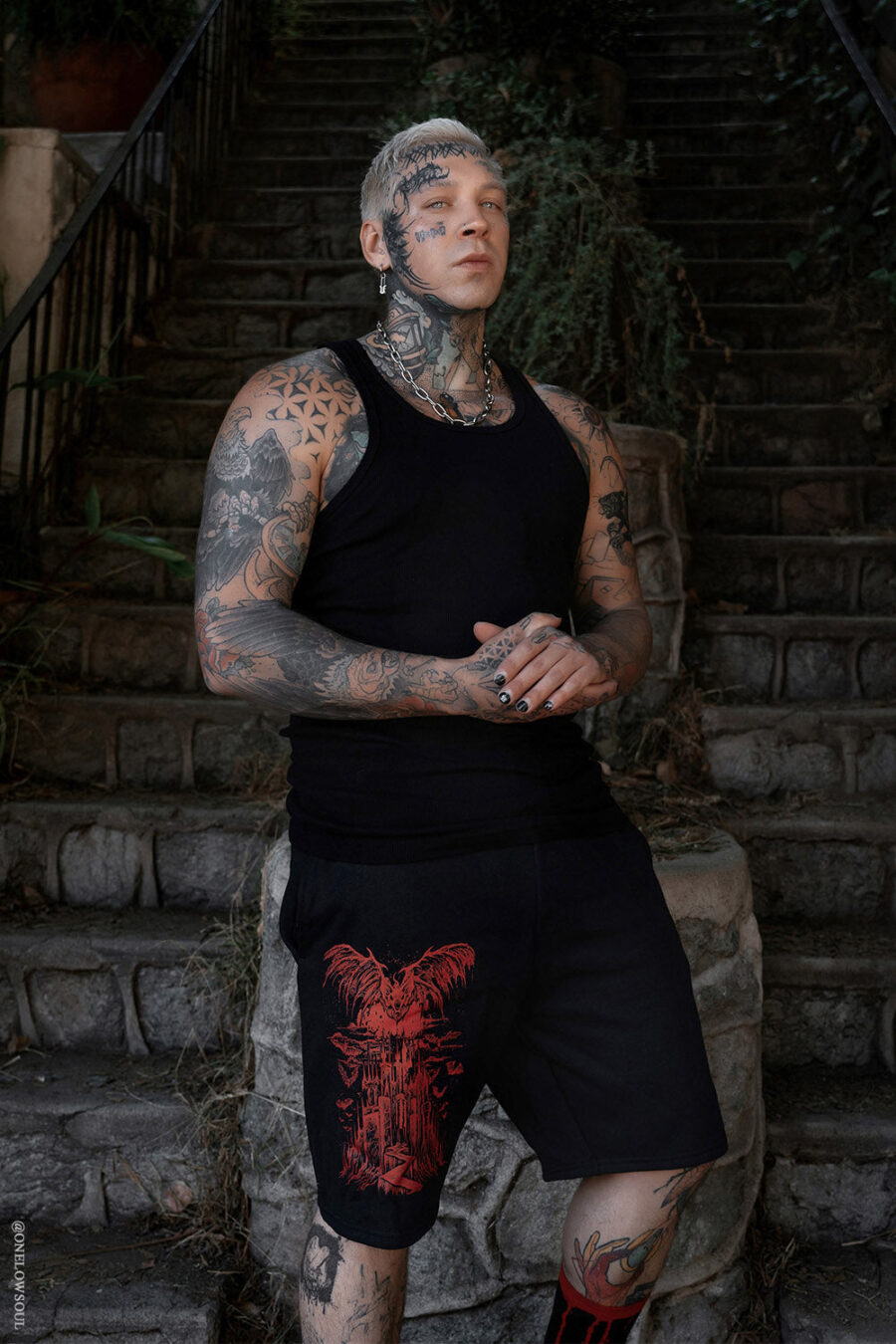 Vampire Castle Sweat Shorts [Unisex]